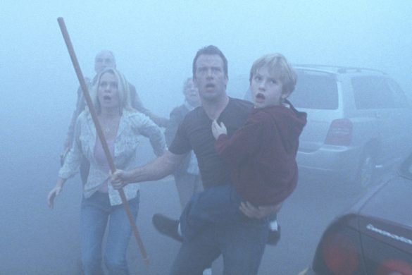 Laurie Holden, Thomas Jane and Nathan Gamble star in Frank Darabont's adaptation of Stephen King's The Mist.