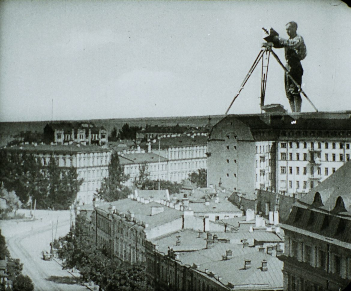 The revolutionary, colliding images of Man With A Movie Camera