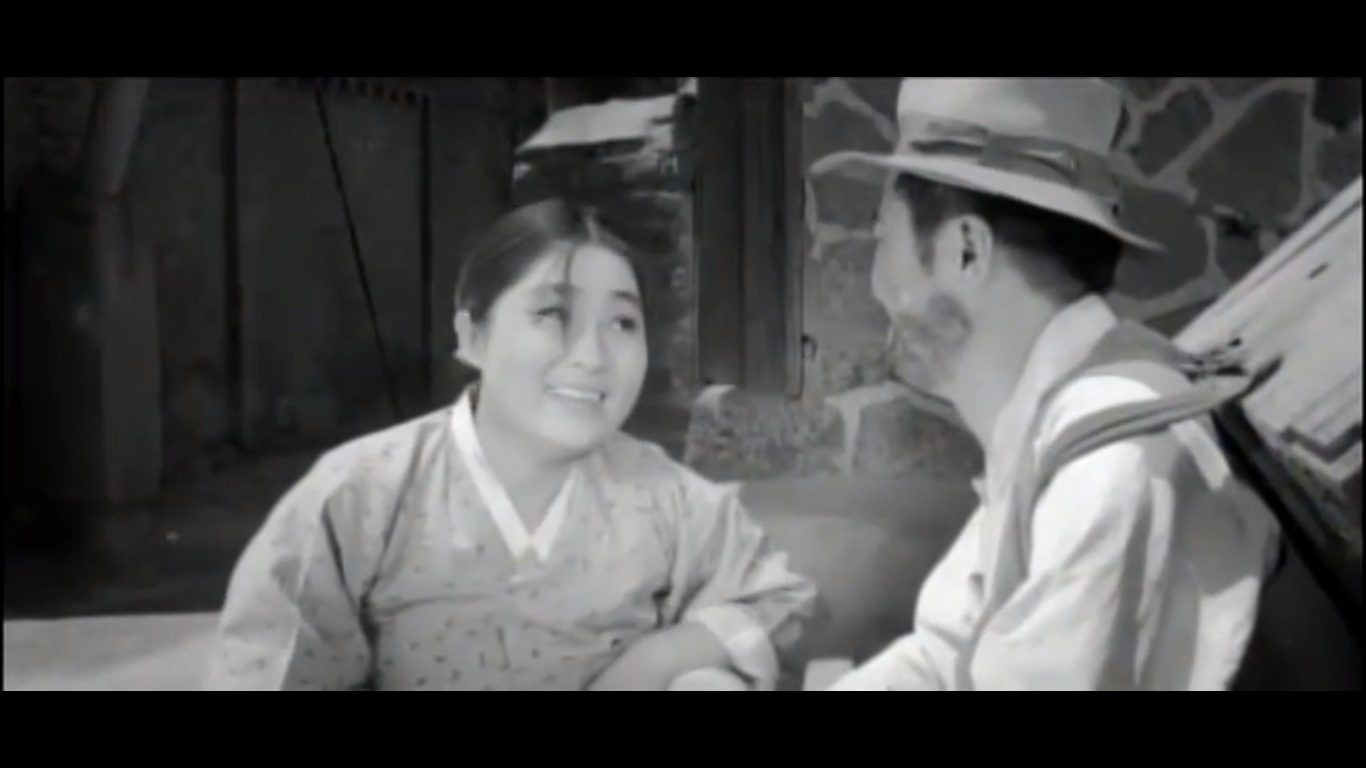 Image of maid and egg vendor