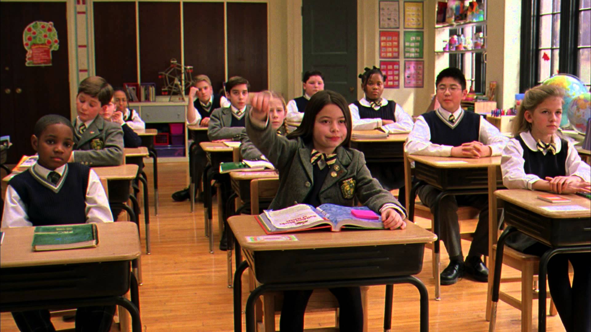 Students in classroom in Linklater's School of Rock