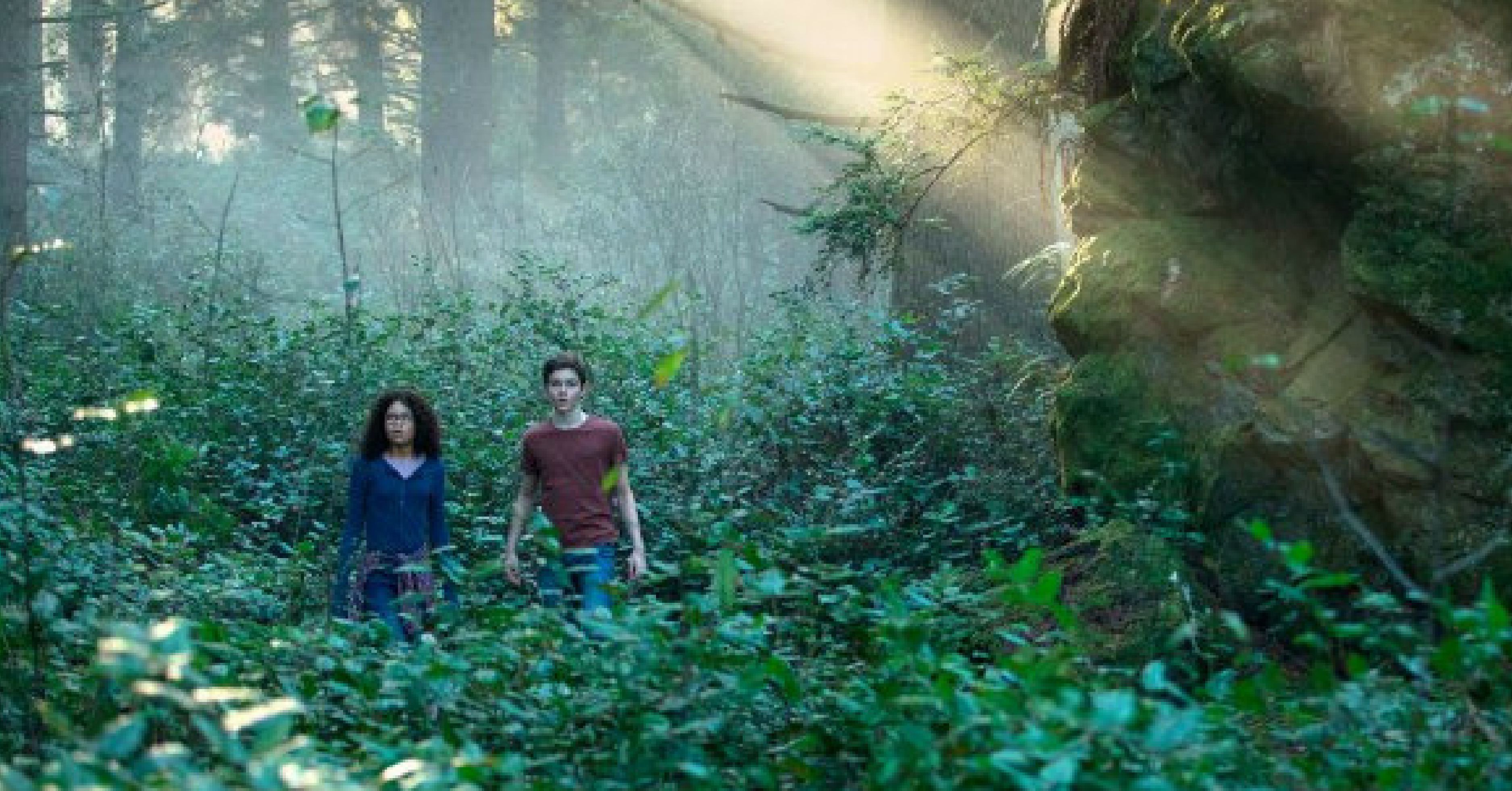 Storm Reid and Levi Miller in Ava DuVernay's A Wrinkle In Time