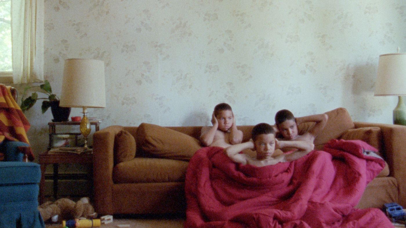 Evan Rosado, Josiah Gabriel, and Isaiah Kristian in We The Animals
