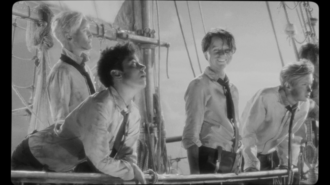 Wild Boys on ship