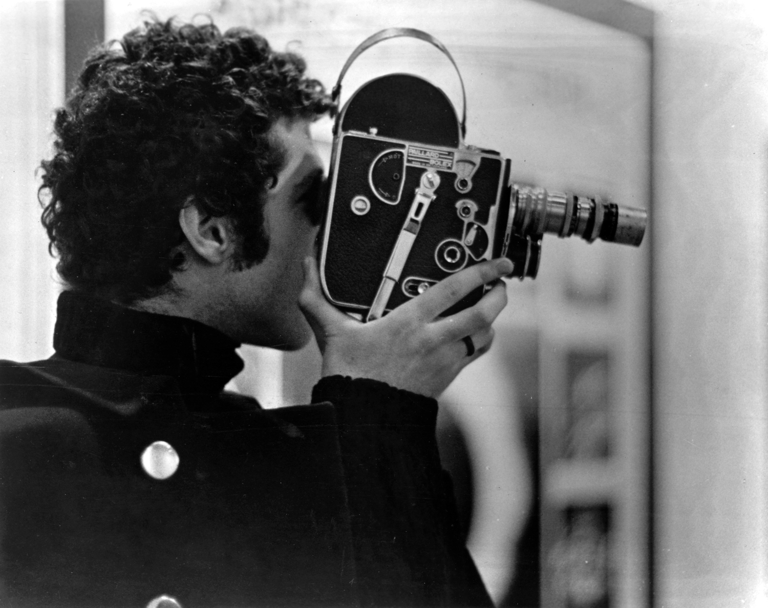 Warren Sonbert with camera